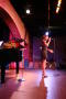 Thumbnail image of item number 1 in: '[Rachel Webb singing on stage]'.