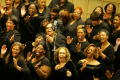Primary view of [Choir members clapping and singing]