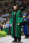 Thumbnail image of item number 1 in: '[Faculty Members Dressed in their Regalia at Commencement Ceremony]'.