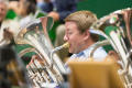 Photograph: [Tuba Players at UNT Commencement Ceremony]