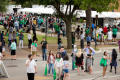 Primary view of [Crowd at UNT Graduation Block Party]