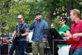 Photograph: [Performers at UNT Grad Block Party]