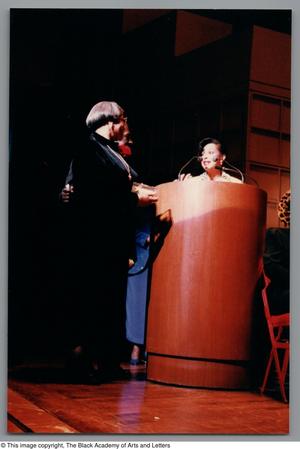 Primary view of object titled '[Black Music and the Civil Rights Movement Concert Photograph 35]'.