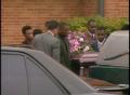 Primary view of [News Clip: Jones funeral]