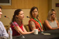 Photograph: [Brooke Jarvis speaking during "Power of the Paycheck" roundtable]