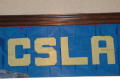 Photograph: [CSLA banner at the 2006 conference]