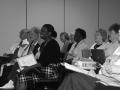 Photograph: [Conference guests attending Cindy Longacre workshop]