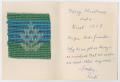 Thumbnail image of item number 2 in: '[Woven bluebonnet Christmas card]'.