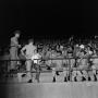 Photograph: [Armed Forces sitting in the stands]
