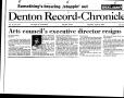 Clipping: [Denton Record Chronicle, Vol. 91, No. 247, April 6, 1995]