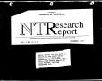 Report: [UNT NT Research Report, Vol. 1 No. 11 & 12, December 1991]