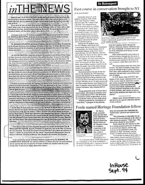 Primary view of object titled '[In The News, September 1994]'.