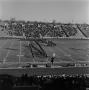 Photograph: [NT marching band on the football field]