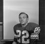 Photograph: [Portrait of North Texas State football player number 22]