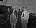 Photograph: [Layne Beaty and four unknown men]