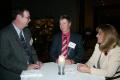 Primary view of [David Pero and Aubrey L. Webb at cocktail reception]