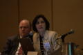 Primary view of [Bob Carlquist and Rebecca Baldwin at TDNA conference]