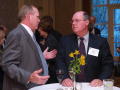 Primary view of [Cliff Clements conversing with other guest at TDNA dinner]