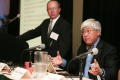Primary view of [Gary Borders and Lincoln Millstein at TDNA conference]
