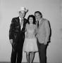 Photograph: [Ernest Tubb, Loretta Lynn and Bill Mack backstage at Panther Hall]