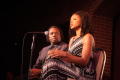 Photograph: [Kimberly Elise and Curtis King sit on stage together]
