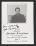 Pamphlet: Elect Justice Barbara Rosenberg