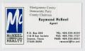 Thumbnail image of item number 1 in: '[Business Card for Raymond McNeel]'.