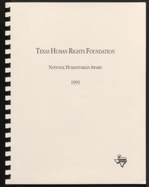 Primary view of object titled 'Texas Human Rights Foundation'.