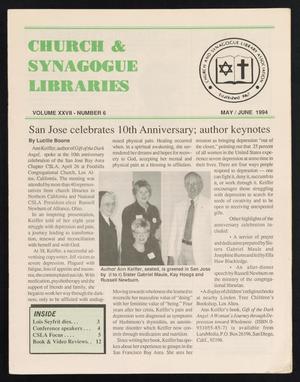 Primary view of object titled 'Church & Synagogue Libraries, Volume 27, Number 6, May/June 1994'.