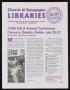 Journal/Magazine/Newsletter: Church & Synagogue Libraries, Volume 32, Number 5, March/April 1999
