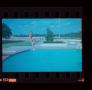 Photograph: [Photograph of a boy jumping into a pool]