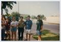 Photograph: [Photograph of TAMS students on sidewalk]