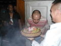 Primary view of [Drew blowing out 36 candles]