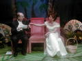 Photograph: [Tim and Davana sitting on pageant stage]