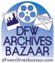 Artwork: [DFW Archives Bazaar logo sticker]
