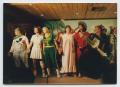 Photograph: [Photograph of Peter Pan cast members singing on stage]
