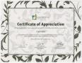Primary view of [Certificate of Appreciation issued to Chet Flake, 2010]