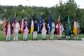 Primary view of [TXSSAR Color Guard lined up, October 8, 2018]