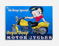 Photograph: [Betty Boop motorcycle advertisement]