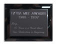 Photograph: [Extra Mile Award plaque 1988 - 1997]