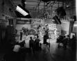Photograph: [Horse-drawn carriage advertisement in WBAP studio]