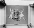 Photograph: [Photo of a can of Falstaff beer logo]