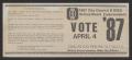 Postcard: Voter Information
