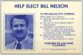 Pamphlet: Help Elect Bill Nelson