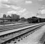 Photograph: [Photograph of a train in Fort Worth]