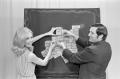 Photograph: [Area Five puzzle with Eaton and Noble]