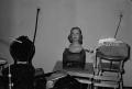 Photograph: [Photograph of a mannequin head on a radio]