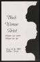 Primary view of [Program for Black Woman Artist]