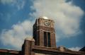 Photograph: [Johnson County Courthouse tower]