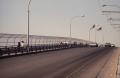 Photograph: [Fence of a bridge at the El Paso-Juarez border]